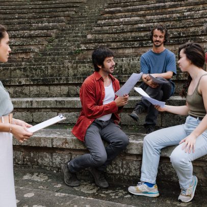 terapia escénica grupal actores actrices